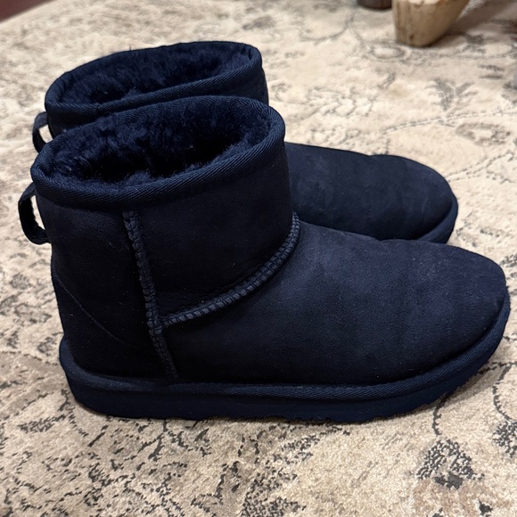 Ugg Kids Classic Mini ll Water Resistant Genuine Shearling Boot Starry Night